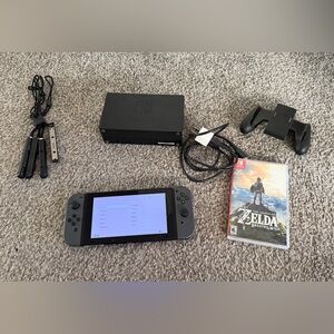 Nintendo Switch Bundle - Black and Gray